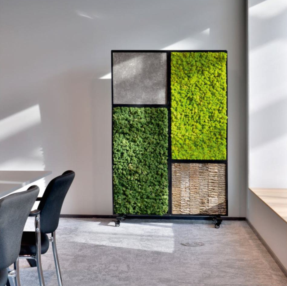 PlantEasy | Mobile Live Moss Room Divider